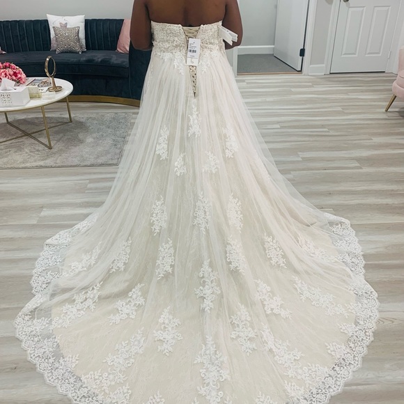 Omelie Bridal Gown and EnVogue Veil